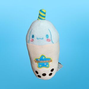 Sanrio Hello Kitty Cinnamoroll Boba Tea Fiesta Toys 8” Plush